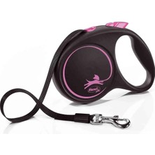 Hilera Flexi Black Design Pembe M Şerit (5 Metre)