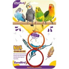 Hilera Euro Bird Kuş Oyuncağı Ikili Halka
