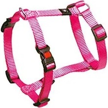 Hilera Flamingo Ziggi Köpek Göğüs Tasması 45-70CM 20MM Pembe