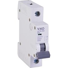 4VTB-1B50 Otomatik Sigorta 4,5ka B Tipi 1 Kutup, 50A