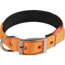 Hilera Doca 60 cm Dokuma Boyun Tasması Turuncu 37-49 cm