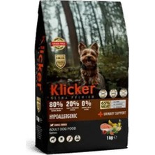 Hilera Klicker Hypoallergenic Glutensiz Tahılsız Somonlu Küçük Irk Köpek Maması 1kg
