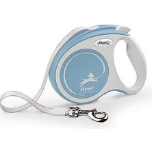 Hilera Flexi Comfort Plus Otomatik Şerit Köpek Gezdirme Kayışı 5m Mavi S