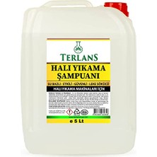 5 L Konsantre Parfümlü Halı Yıkama Şampuanı, Makine Için Köpük ve Ph Ayarlı
