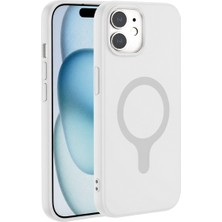 Techroid Joko Apple iPhone 11 Z Silikon Magsafe Kapak - Beyaz
