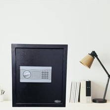YM-801-XL Elektronik Şifreli ve Anahtarlı Çelik Kasa