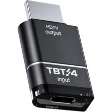 HDMI To Type-C Çeviric Cd-03 Type-C HDMI Dönüştürücü 4K 30Hz Ultra Hd Görüntü ve Ses Aktarımı HDMI Dan Tip C Ye Dönüştürücü Çevirici Alüminyum Gövde | ZR1299