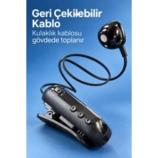 sbodurhome Çağrı Yanıtlama Özellikli Makaralı Tek Kulaklık