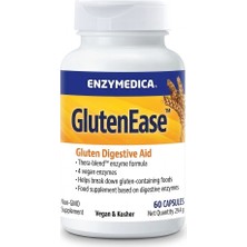 Enzymedica Glutenease 60 Kapsül - Glüten Sindirim Enzimi Kompleksi