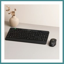Bezos Kablosuz Klavye Mouse Seti (Usb, Sessiz, Q Klavye) Mac