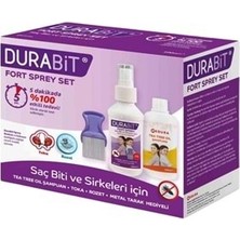 Durabit Durabıt Set Sprey+Sampuan+Celık Trk