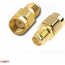 Devremarkt Rp Sma Erkek To Rp Sma Dişi Adaptör Soket Altın Kaplama Soket 0-6ghz Rf Wi-Fi Anten Fpv Lora Helium Router Modem Koaksiyel Gps Gsm Gprs
