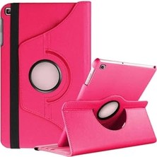 Galaxy Tab A 10.1 (2019) T510 Uyumlu Dönebilen Standlı Kılıf Pembe