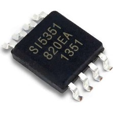 Devremarkt Silabs SI5351A-B-GT 10-Msop 200 Mhz 3 Clock Çıkışlı Saat Sinyal Frekans Üretici Entegre Iıc I2C Saat Jeneratörü Smd SI5351A