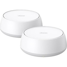 Deco BE25 2-Pack, BE3600 Mbps, 2× 2.5 Gbps Portlar, Aı Destekli Çoklu Işlem Kabiliyeti, 150 Cihaza Kadar Bağlanılabilirlik, Vpn, Wpa3, Dual-Band Wi-Fi 7 Mesh Sistemi