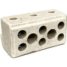3'lü Porselen Klemens