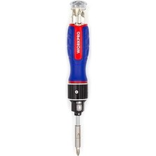 WP221069 6-In-1 Profesyonel Cr-V Cırcırlı Manyetik Tornavida Seti