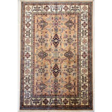 El Dokuma Afgan Halı Şirvan Desenli Kök Boya 182 x 278 cm