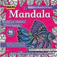 TeknoKapsül Maxi Mandala Desenlerle Boyama Terapisi 11