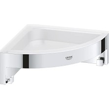41106000 Duş/banyo Aksesuarları Krom Start Cube Quickfix Köşe Duş Rafı