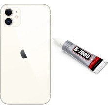 Techroid iPhone 11 Arka Pil Kapağı ve Yapıştırıcı Hediye (B