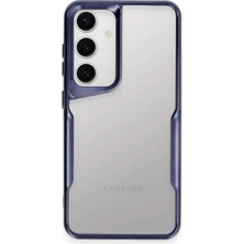 Techroid Samsung Galaxy A24 4g Kılıf Boyi Silikon Kapak - Lacivert