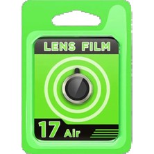 Techroid Apple iPhone 17 Air Raze Metal Kamera Lens - Gold