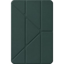 Techroid Apple iPad 2025 10.9 10.nesil (A16) Mera Kalemlikli Tablet Kılıfı - Koyu Yeşil