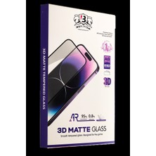 Techroid Apple iPhone 16 Pro Max Bilvis 3D Mat Cam Ekran Koruyucu
