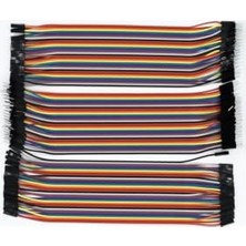 Jumper Kablo Seti; Çok Renkli, 20 Cm, 120 Adet 3X40 Pin