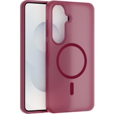 Techroid Joko Samsung Galaxy S26 Pulse Magsafe Kapak - Bordo