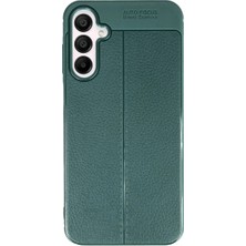 Techroid Samsung Galaxy A35 5g Kılıf Auto Focus Kapak - Koyu Yeşil