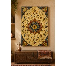 Osmanlı Tezhip Deseni — 30×40 cm Kanvas Tablo