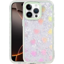 Techroid Apple iPhone 16 Pro Lumi Desenli Kapak - Yeşil