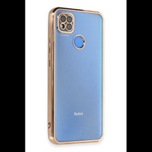 Xiaomi Redmi 9c Kılıf Razer Lensli Silikon - Gold