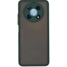 Techroid Huawei Nova Y90 Kılıf Montreal Silikon Kapak - Yeşil