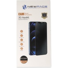Techroid Samsung Galaxy S26 3D Antistatik Hayalet Cam Ekran Koruyucu - Siyah