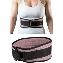 Savur Ağırlık Kemeri Fitness Bel Destek Kemeri Profesyonel Fitness Pembe Ağırlık Kaldırma Kemeri