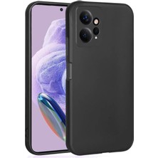 Techroid Xiaomi Redmi Note 12 4g Kılıf First Silikon - Siyah