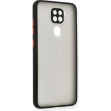 Techroid Xiaomi Redmi Note 9 Kılıf Montreal Silikon Kapak - Siyah