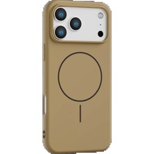 Techroid Joko Apple iPhone 17 Pro/18 Pro Jully Magsafe Kapak - Çöl Titanyum