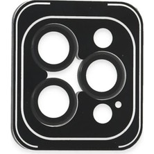 Techroid Joko Apple iPhone 16 Pro Max Pvd Metal Kamera Lens - Siyah