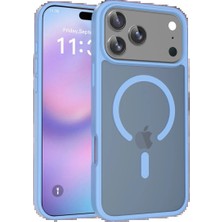 Techroid Joko Apple iPhone 17 Pro Max/18 Pro Max Jota Magsafe Kapak - Açık Mavi