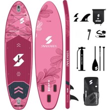 Savaboards Bloom Premium Şişme Paddle Board Sup Seti 335 x 86 x 15 cm – Hd Woven Drop Stitch, Hot Fusion Teknolojisi, 195 kg Taşıma Kapasiteli Touring Sup