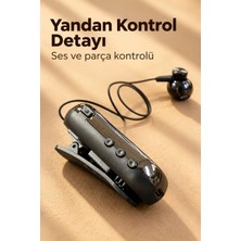 Hobilinka Ses Kontrol Tuşlu Yaka Klipsli Bluetooth Kulaklık
