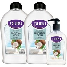 Hindistan Cevizli Sıvı Sabun 1,5+1,5+300 ml