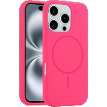 Techroid Joko Apple iPhone 16 Pro Kılıf Jully Magsafe Kapak - Pembe