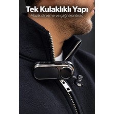 Hobilinka Yaka Klipsli Makaralı Bluetooth Tek Kulaklık