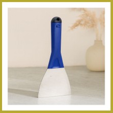 Bezos Metal Kazıma Spatulası 100 mm Kapaklı Plastik Saplı (No:10) Bcks