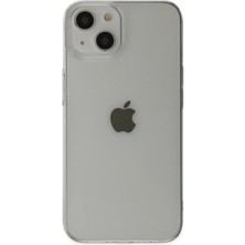 Techroid Apple iPhone 14 Plus Kılıf Pc Sert Şeffaf Kapak - Şeffaf